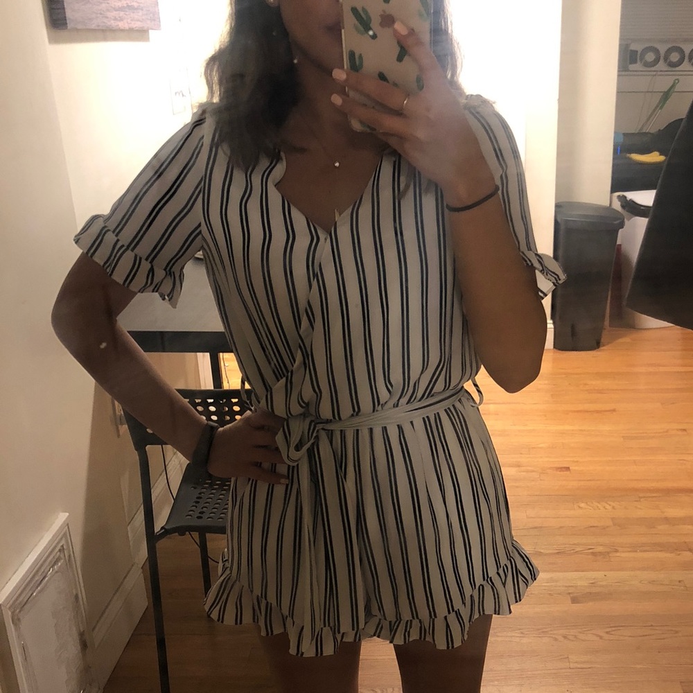 Striped Romper